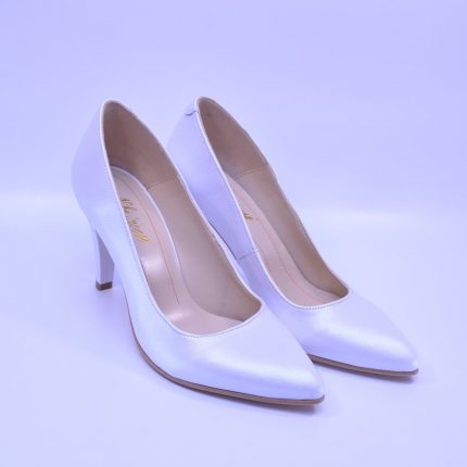 Pantofi dama 1170 albi