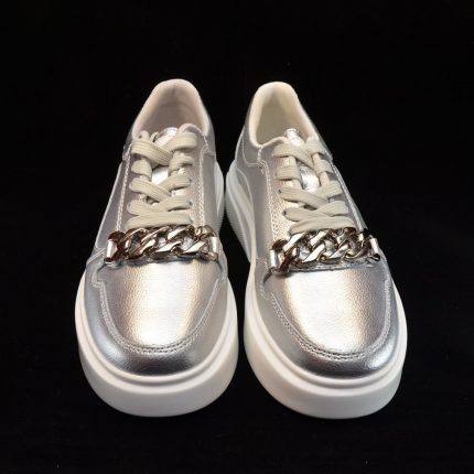 Pantofi casual dama 2023 argintii