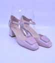 Pantofi cu toc gros 745 bej