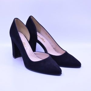 Pantofi dama eleganti 1860 velur negri