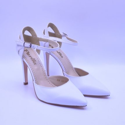 Pantofi dama eleganti 1174 albi