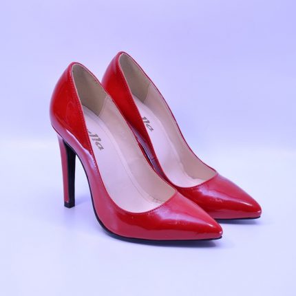 Pantofi dama eleganti 5093 rosii lac