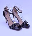 Sandale dama Y002 stiletto negru