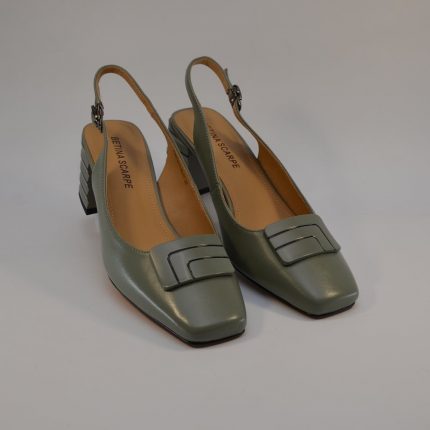 Pantofi dama casual 647 verde