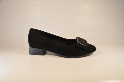 pantofi dama 229 negru velur