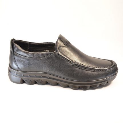 mocasini barbati piele 67827 negri