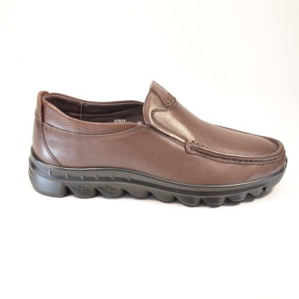 mocasini barbati piele 67827 maro