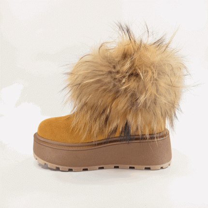 ghete tip ugg 73 camel imblanite